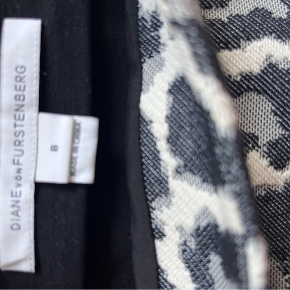 Diane von Furstenberg Emma Pencil Skirt Animal Print 8 - Picture 6 of 8